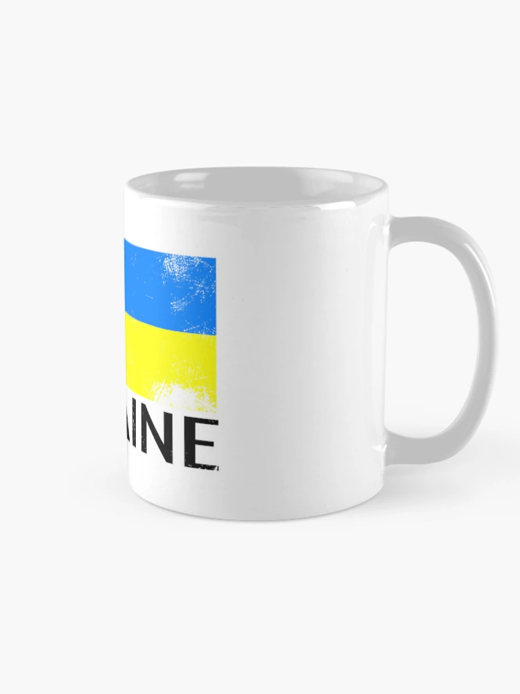 Thumbnail 3 of 6, Coffee Mug, Ukraine flag designed and sold by RPHDesigns.