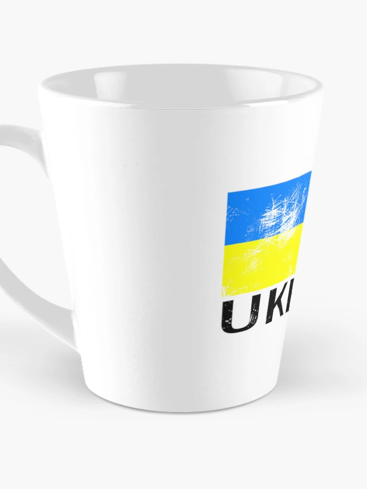 Thumbnail 3 of 4, Coffee Mug, Ukraine flag designed and sold by RPHDesigns.