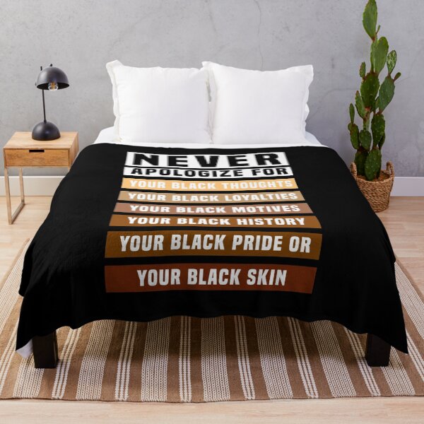 Item preview, Never Apologize for your Black Skin  designed and sold by Koi-Art.