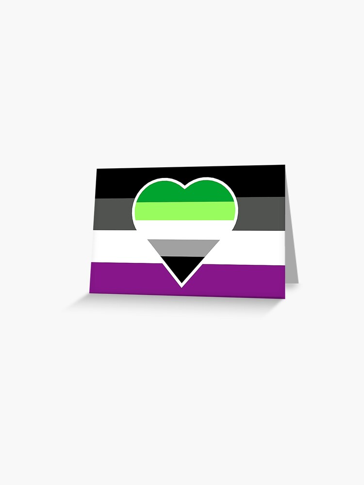 bandera asexual aromática