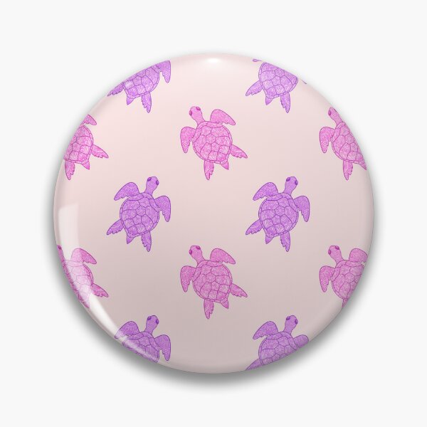 Item preview, Pink Purple Zen Mandala Turtle Pattern designed and sold by Julie Erin Designs.