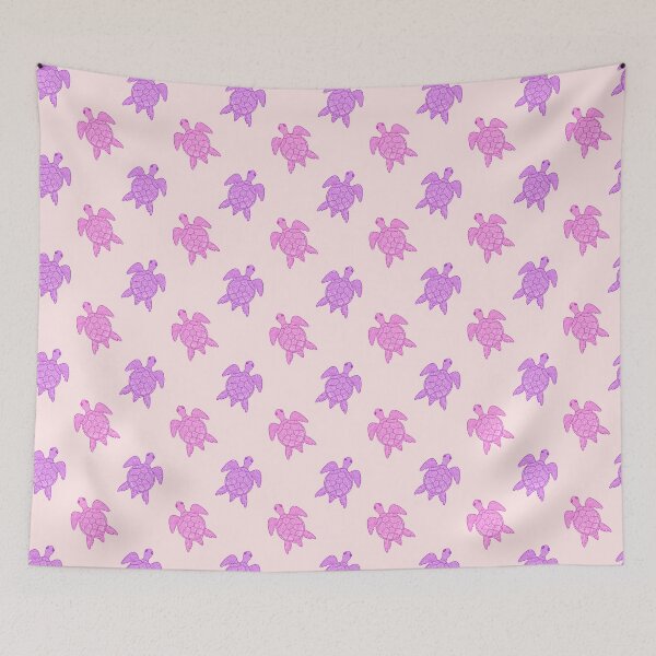 Item preview, Pink Purple Zen Mandala Turtle Pattern designed and sold by Julie Erin Designs.