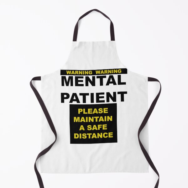 Item preview, Warning Mental Patient designed and sold by JordanSSeay.