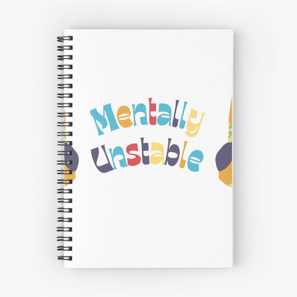 Item preview, mentally unstable  designed and sold by Maxxxwell13.