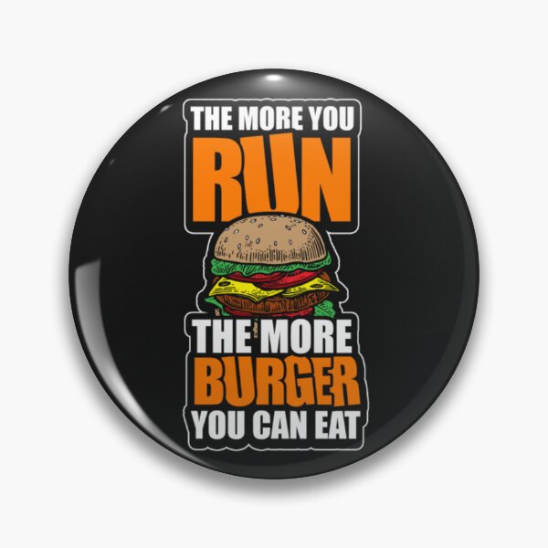 Item preview, Running The More Burger You Can Eat designed and sold by ClamenTaon.