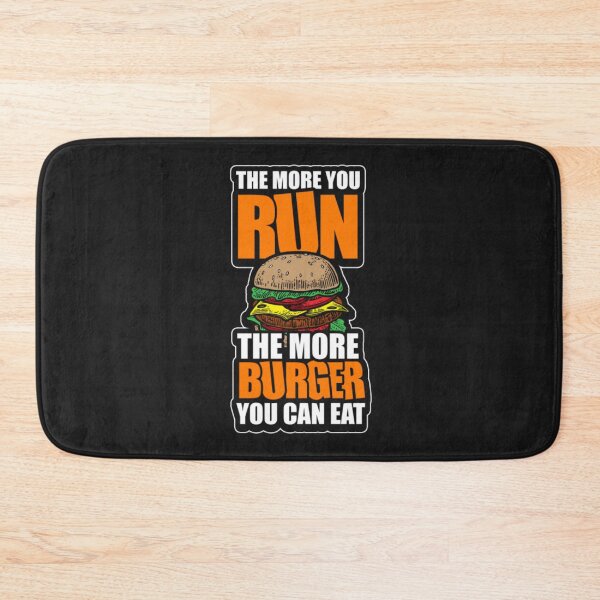 Item preview, Running The More Burger You Can Eat designed and sold by ClamenTaon.