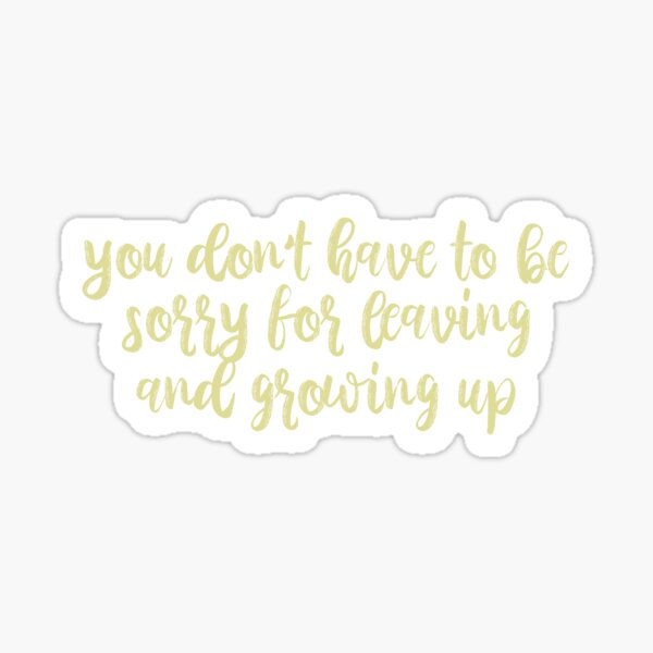 Matilda Lyrics in Harry Style's Handwriting  Sticker for Sale by