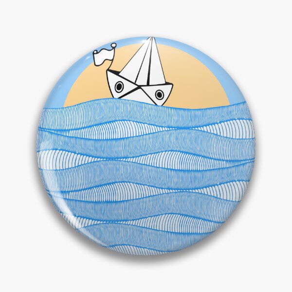 Item preview, Paper Boat designed and sold by FatPupStickers.