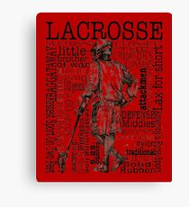 LACROSSE Canvas Print