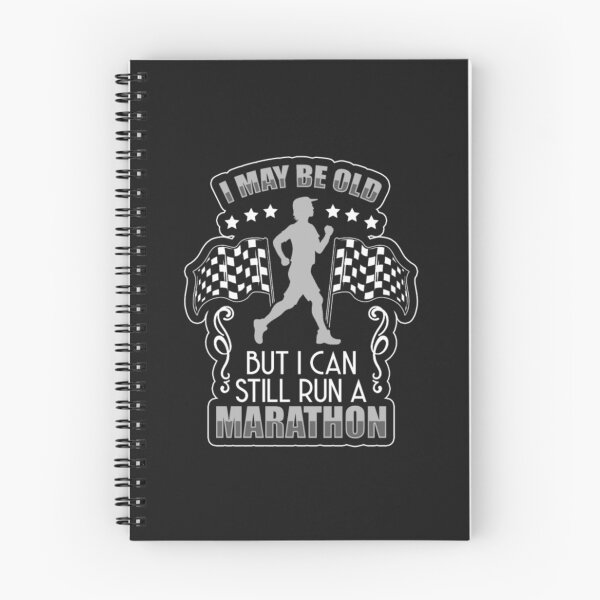 Item preview, Running The Old Still Run Marathon designed and sold by ClamenTaon.