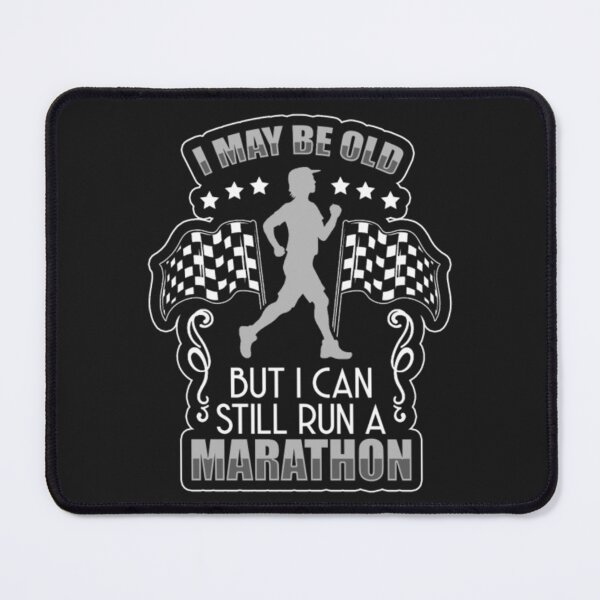 Item preview, Running The Old Still Run Marathon designed and sold by ClamenTaon.