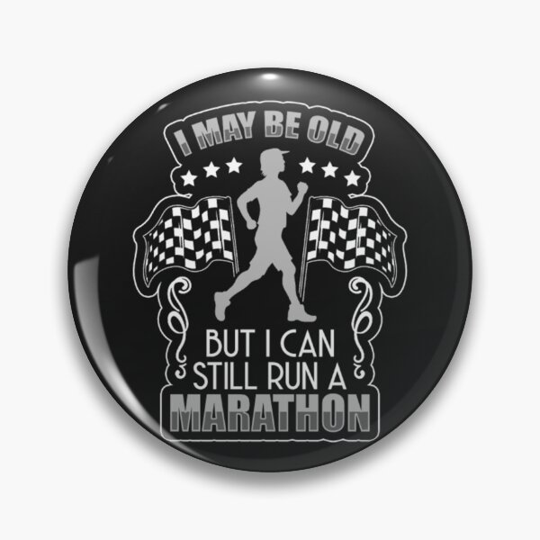 Item preview, Running The Old Still Run Marathon designed and sold by ClamenTaon.
