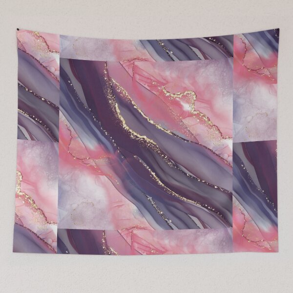 Item preview, Purple, Pink and Gold Shocking Marble. Marble textured Seamless  designed and sold by tagmoj.