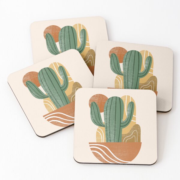 Item preview, Boho Saguaro Cactus designed and sold by Pink Pineapple Works.
