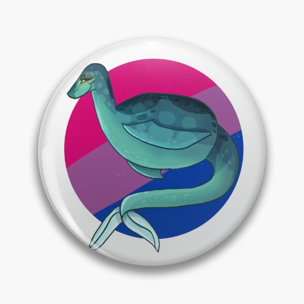 Item preview, Loch Ness Monster Pride Flags- Bi designed and sold by fruitbat55.