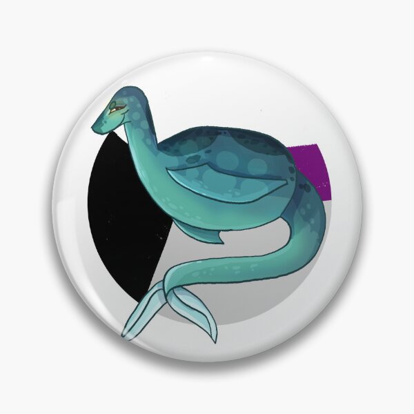 Item preview, Loch Ness Monster Pride Flags- Demisexual designed and sold by fruitbat55.