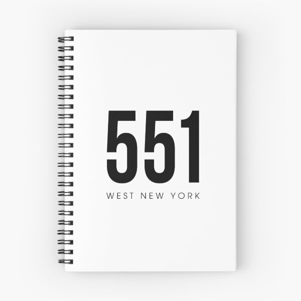 Item preview, West New York, New Jersey - 551 Area Code designed and sold by CartoCreative.