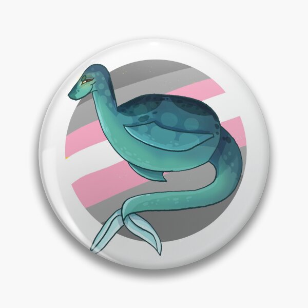 Item preview,  Loch Ness Monster Pride Flags- Demigirl designed and sold by fruitbat55.