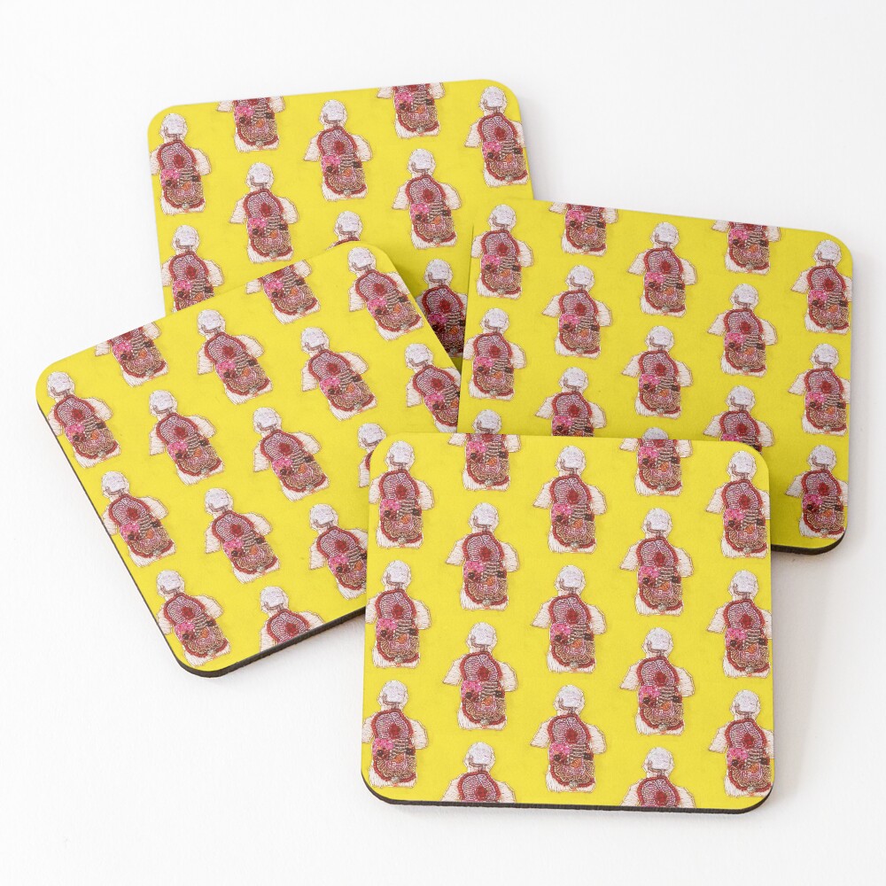 Item preview, Coasters (Set of 4) designed and sold by quietmeowdesign.