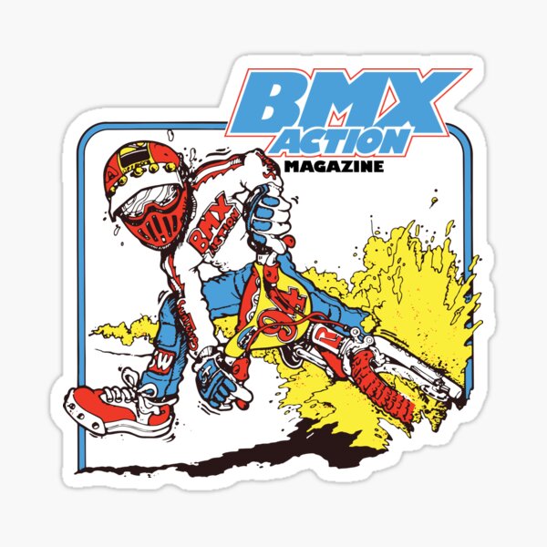 Bmx Action Stickers for Sale