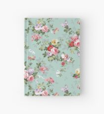 Elegantes rosa Blumenmuster der schönen Rosen Notizbuch