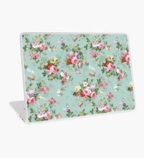 Vinilo para portátil Elegantes rosas elegantes hermosas flores patrón