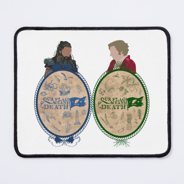 Item preview, Nautical and Botanical Cameo Ovals designed and sold by Our Flag Means Merch.