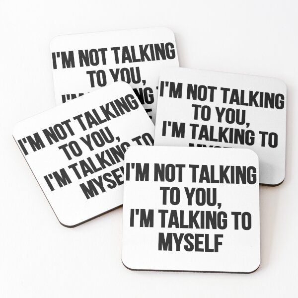Item preview, I'm Not Talking To You designed and sold by Tee-Girl.