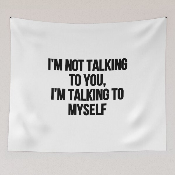 Item preview, I'm Not Talking To You designed and sold by Tee-Girl.