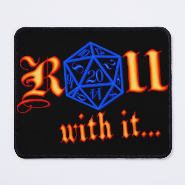 Item preview, Roll with it DND designed and sold by ManiCreates.