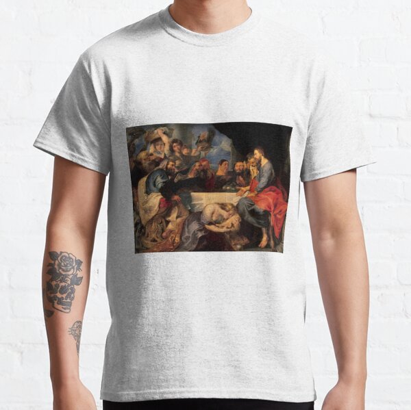 Peter Paul #Rubens, #Christ in the House of #Simon the #Pharisee, 1618-1620 Classic T-Shirt