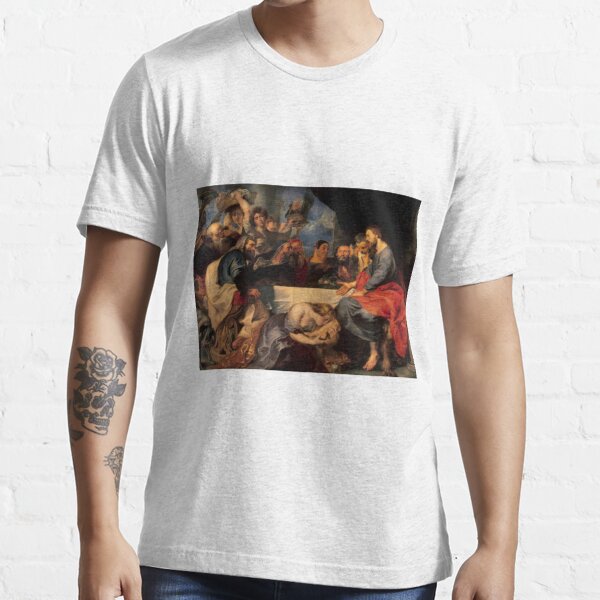 Peter Paul #Rubens, #Christ in the House of #Simon the #Pharisee, 1618-1620 Essential T-Shirt