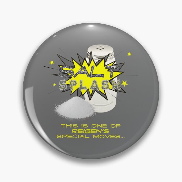 Item preview, Salt Splash (Design #2 - on Grey) designed and sold by epinkb.