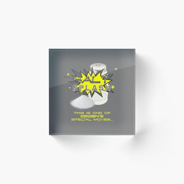 Artikelvorschau, Salt Splash (Design Nr. 2 – auf Grau) entworfen und verkauft von epinkb.