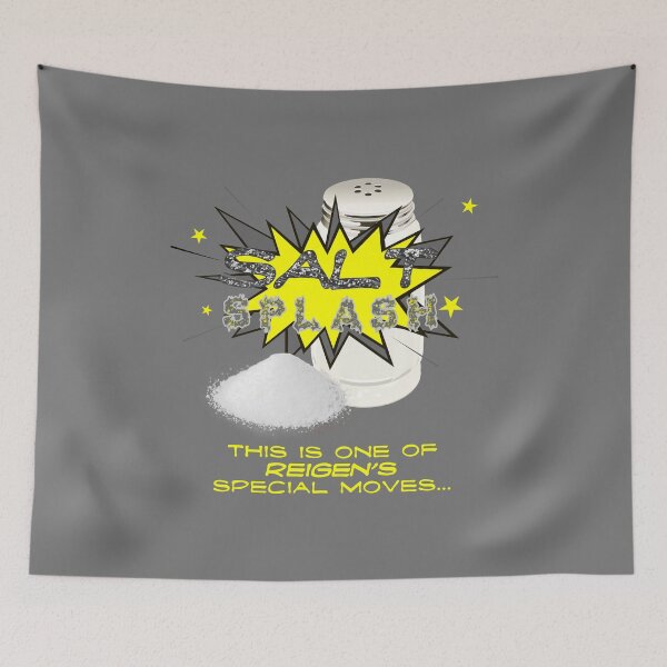 Item preview, Salt Splash (Design #2 - on Grey) designed and sold by epinkb.