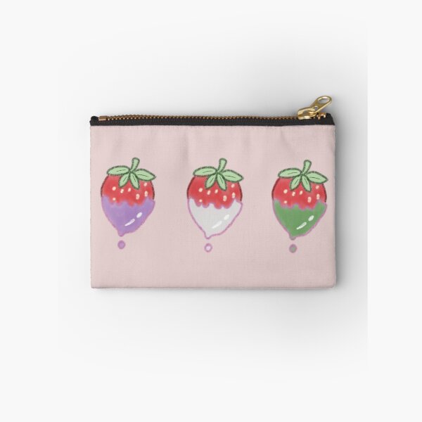 Item preview, Purple, White, and Green Candy-Coated Strawberries designed and sold by shahdraws.