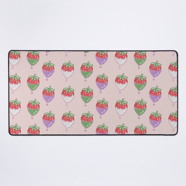 Item preview, Purple, White, and Green Candy-Coated Strawberries designed and sold by shahdraws.