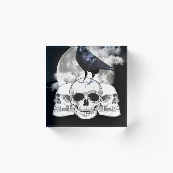 Item preview, Raven & Skulls designed and sold by petermurphy619.