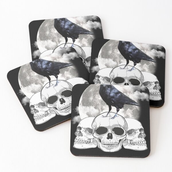 Item preview, Raven & Skulls designed and sold by petermurphy619.