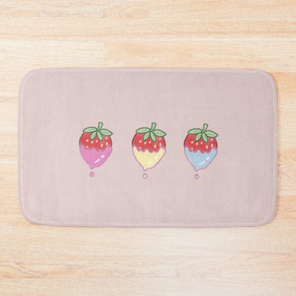 Item preview, Pink, Yellow, and Blue Candy-Coated Strawberries designed and sold by shahdraws.