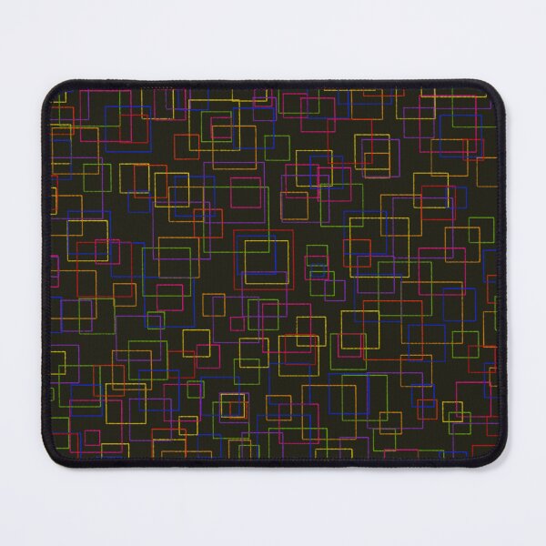 Item preview, Colorful Rainbow Geometric Cubes Square Design Abstract Art Modern Minimalist  designed and sold by hopecope.