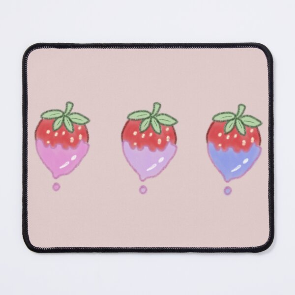 Item preview, Pink, Purple, and Blue Candy-Coated Strawberries designed and sold by shahdraws.