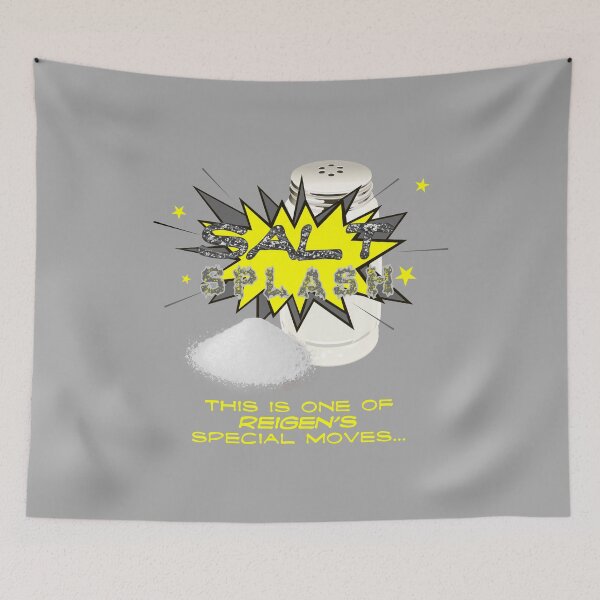 Item preview, Salt Splash (Design #2 - on Lt. Grey) designed and sold by epinkb.
