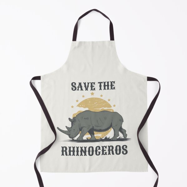 Item preview, Save the Rhinoceros Unicorns Fat Rhino Sondaicus Extinction of Rhinos designed and sold by SweetbeStore.