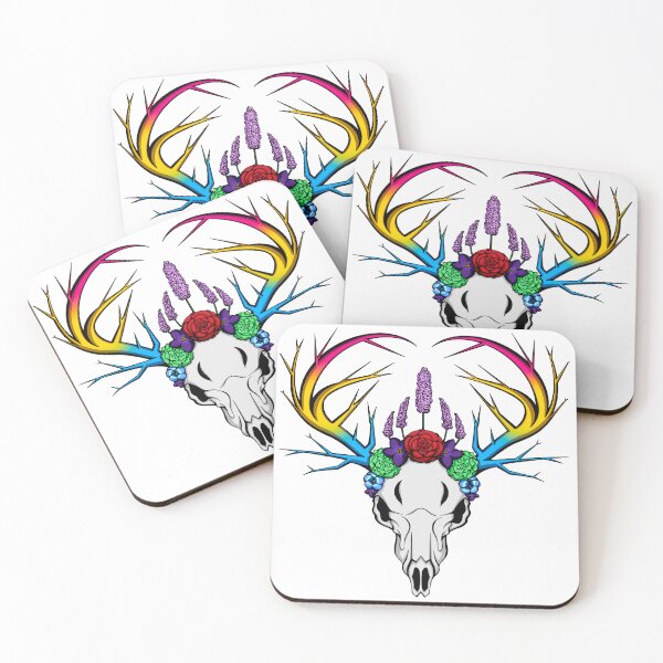 Item preview, Pansexual Pride Skull designed and sold by AvianBean.