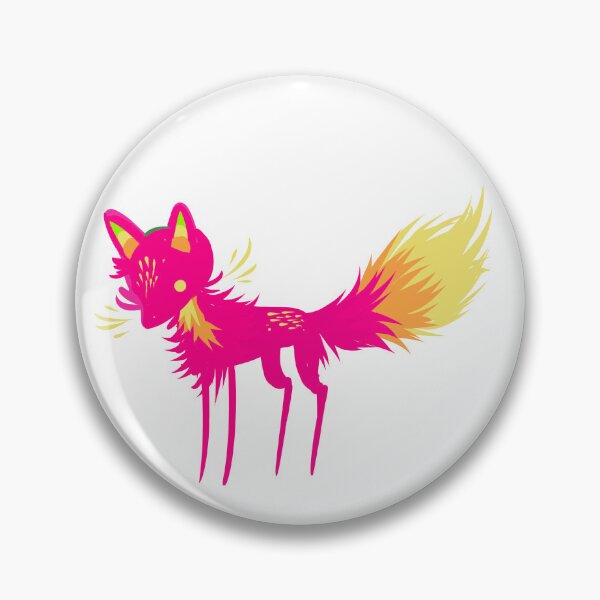Item preview, pink fox designed and sold by snowysaur.