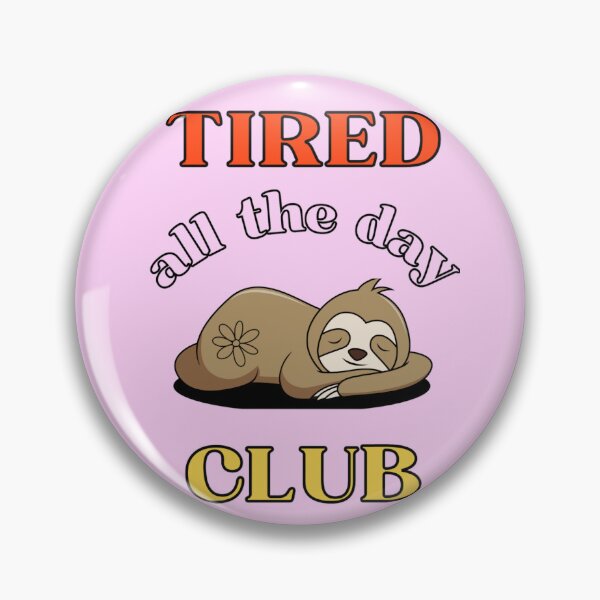 Item preview, Tired all the day, sleeping sloth shirt designed and sold by SparrowWren.