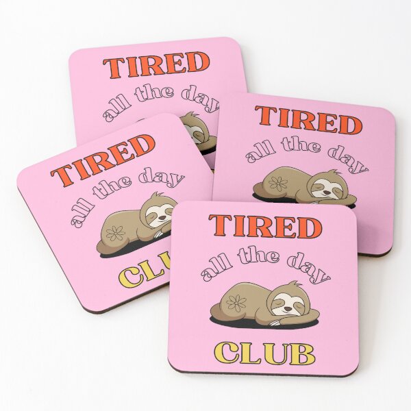 Item preview, Tired all the day, sleeping sloth shirt designed and sold by SparrowWren.