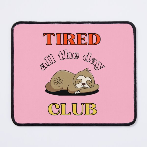 Item preview, Tired all the day, sleeping sloth shirt designed and sold by SparrowWren.