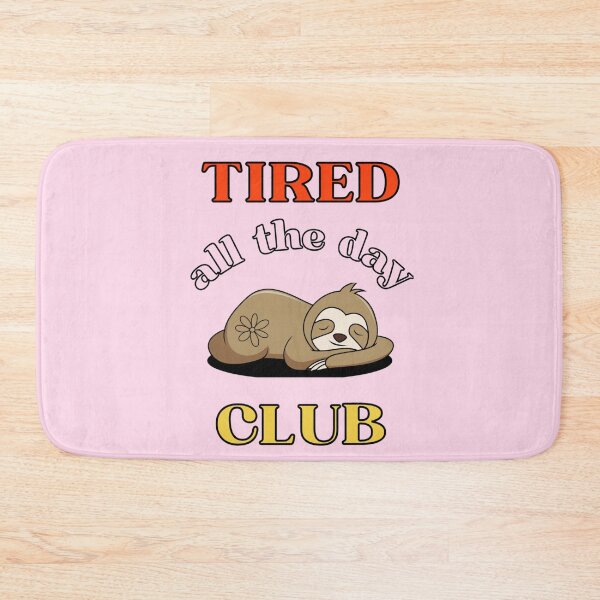 Item preview, Tired all the day, sleeping sloth shirt designed and sold by SparrowWren.